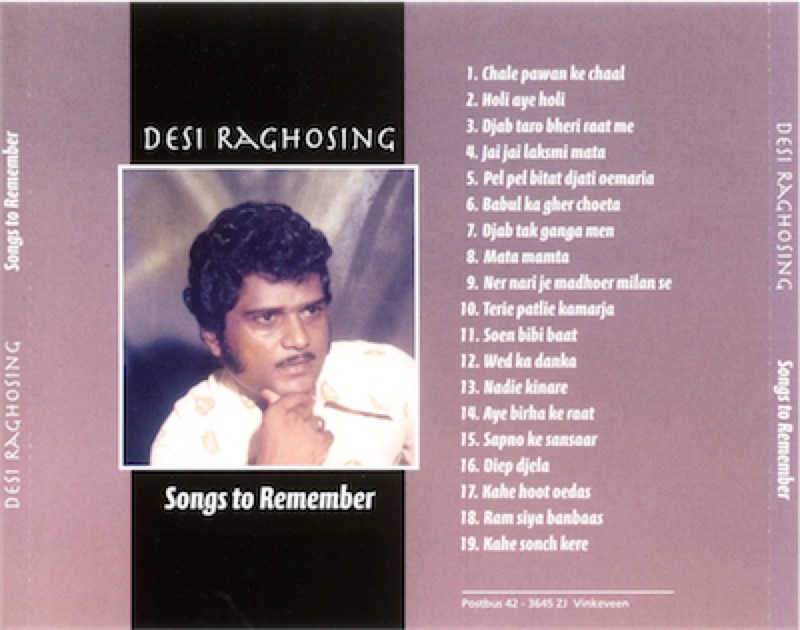 Desi Raghosing - Songs To Remember